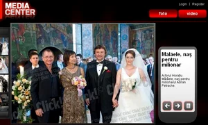 Mădălele, naş pentru Adrian Petrache jpeg