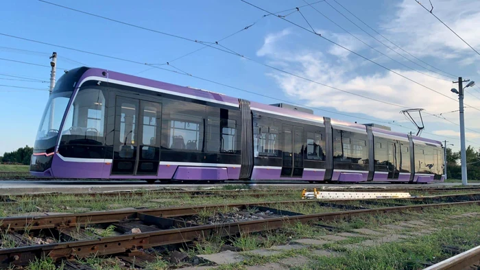 Tramvaiul Bozankaya de la Timişoara Foto Ştefan Both