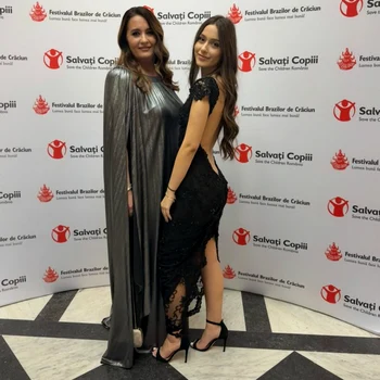 Amalia Nastase și Emma Nastase în rochii Dana Budeanu. FOTO: Instagram