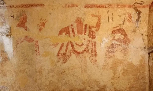 descoperire arheologica importanta un mormant pictat de etrusci acum 2 500 de ani cu o scena unica a fost gasit in italia 952173 jpg