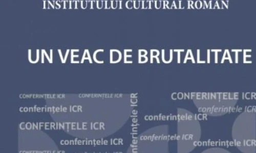 „Un veac de brutalitate” – conferință susținută de profesorul Vasile Morar la ICR jpeg