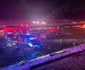 Un elicopter medical s-a prăbușit pe autostradă FOTO: X