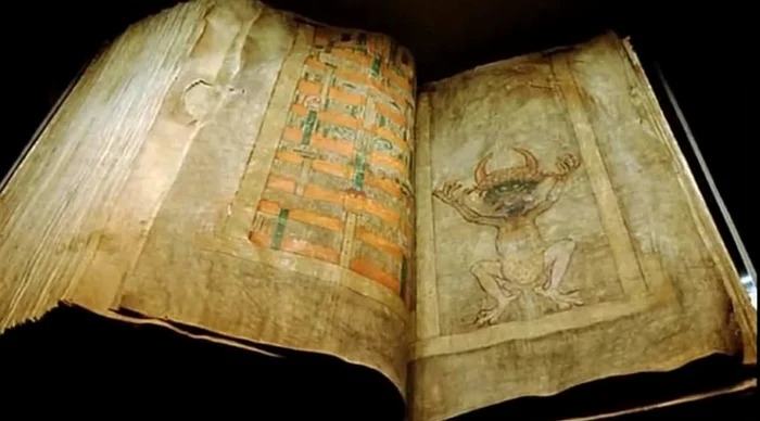 Întregul manuscris Codex Gigas este opera unei singure persoanefoto: Captură video
