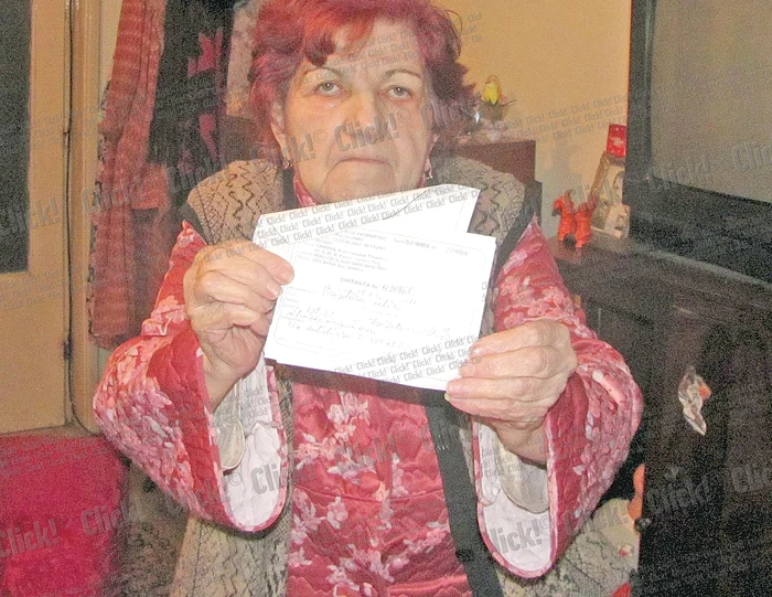 Lelia Vrăjitoru și-a păstrat toate chitanţele pentru a dovedi că și-a plătit întreţinerea la timp