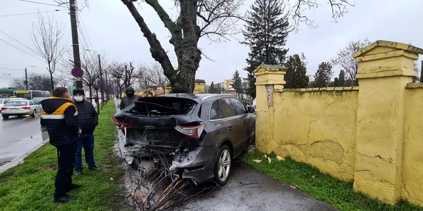 Accident în Calea Aradului FOTO debanat