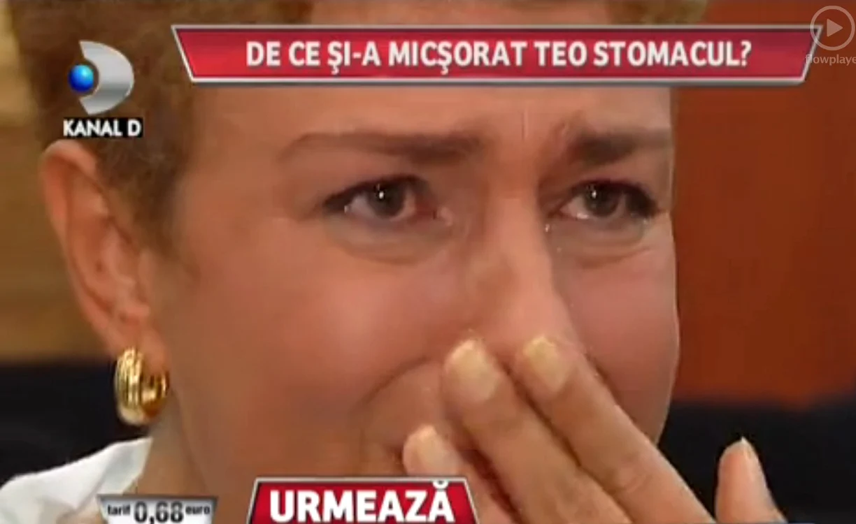 Teo Trandafir in lacrimi (Caputră WOWbiz)