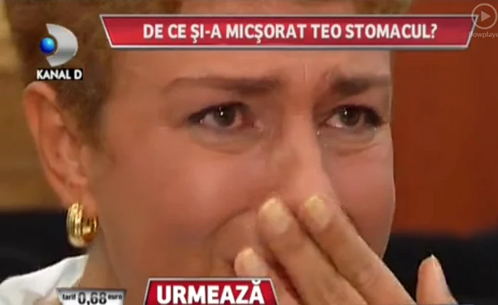 Teo Trandafir in lacrimi (Caputră WOWbiz)