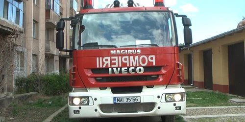       panica     incendiu     aleea galati     pompieri     politie