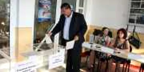 Nini Săpunaru a votat primul