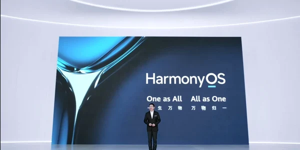 HarmonyOS 2.0 captura din prezentarea Huawei 