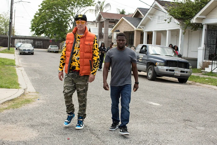 Will Ferrell (James King) şi Kevin Hart (Darnell Lewis) au livrat glume considerate rasiste şi homofobe FOTO cinemagia.ro