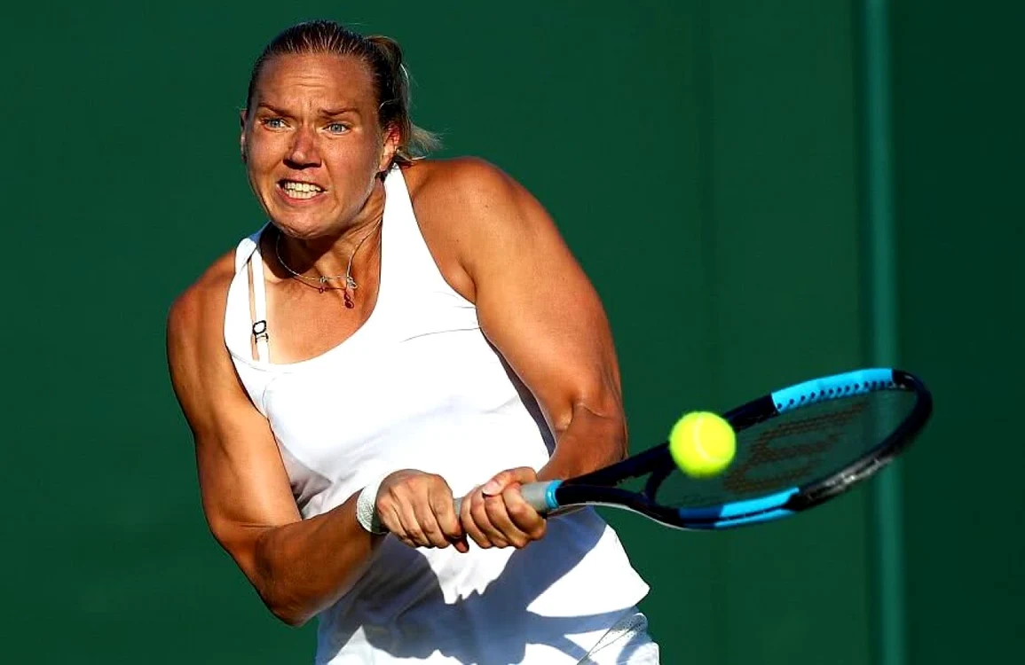 Kaia Kanepi, o forţă a naturii