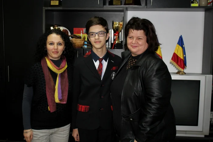 Octavian Eusebiu Halici a obţinut premiul I la Olimpiada Internaţională de Franceză FOTO Cosmin Zamfirache