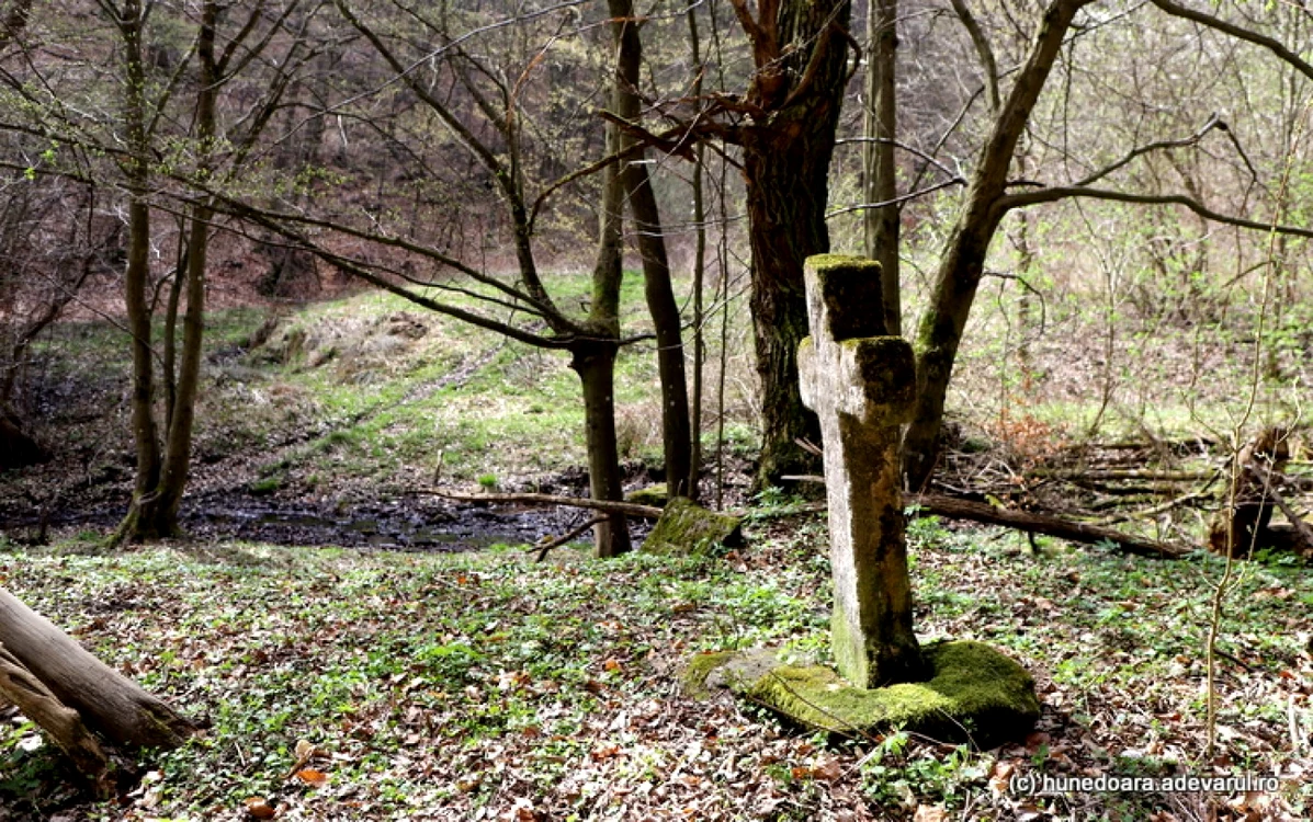 Locul fostei mănăstiri a Huniazilor. Foto: Daniel Guță