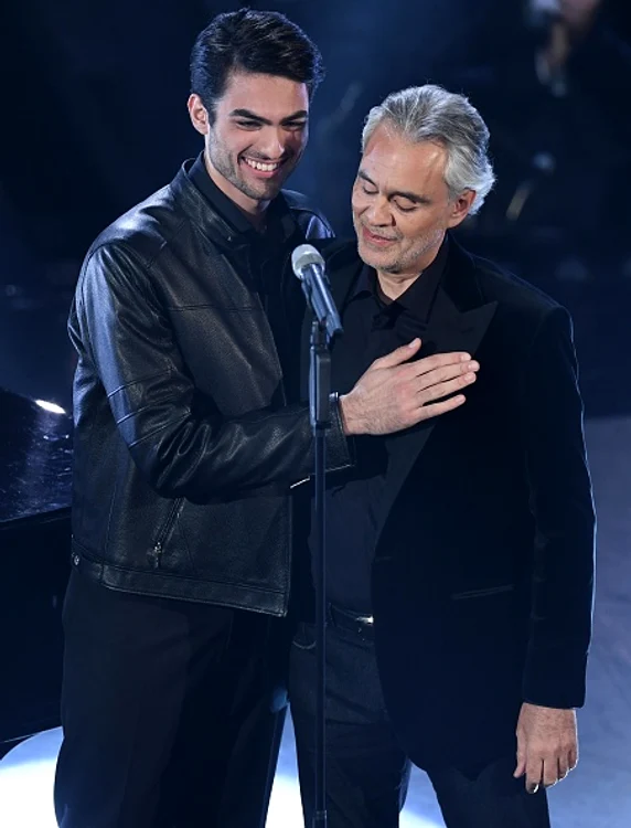 Andrea Bocelli a cântat împreună cu fiul lui, Matteo