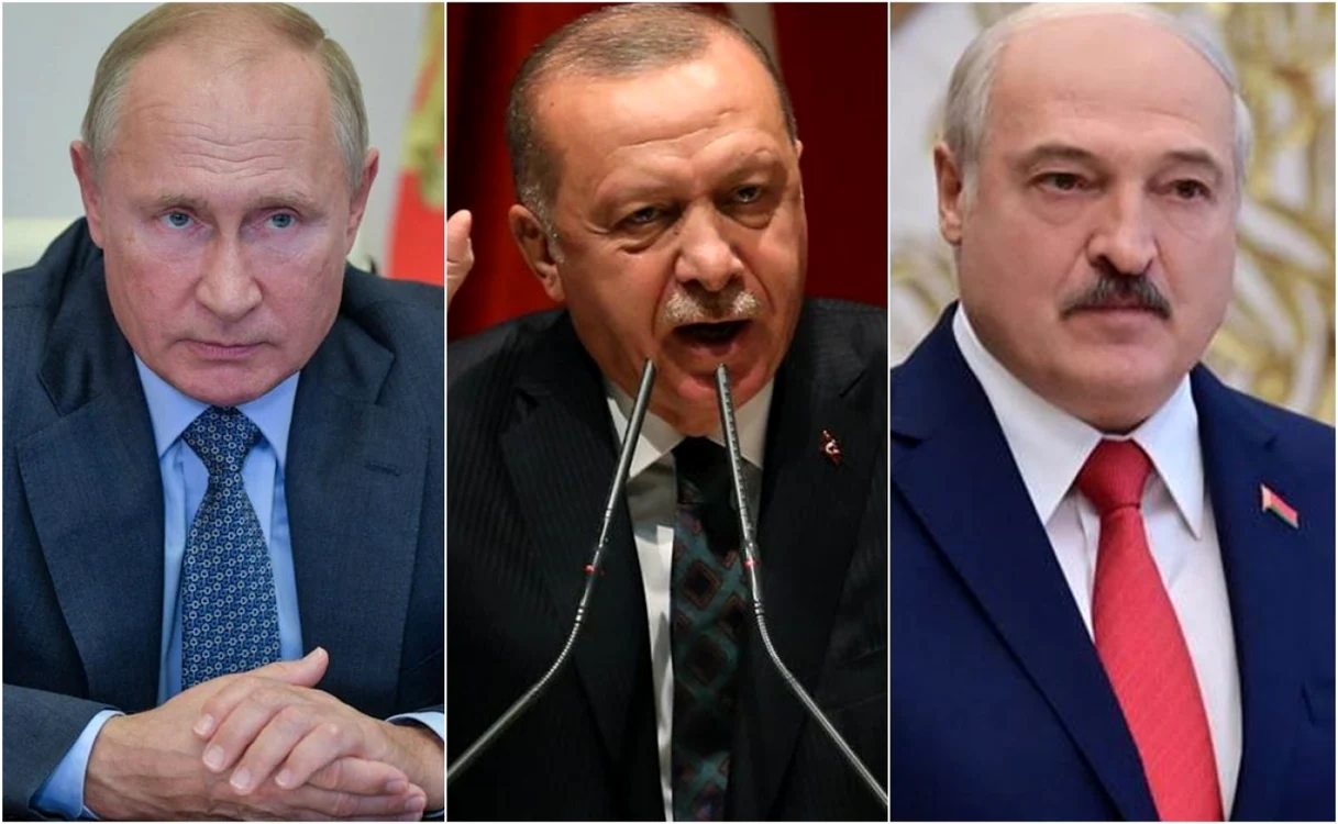 Vladimir Putin, Recept Erdogan şi Aleksandr Lukaşenko îşi calcă în picioare opozanţii