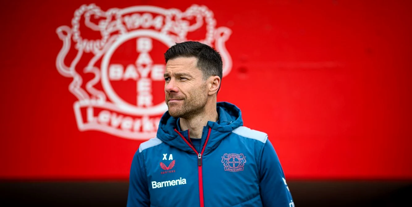 Xabi Alonso a făcut-o pe Leverkusen campioană. Foto Facebook Bayer 
