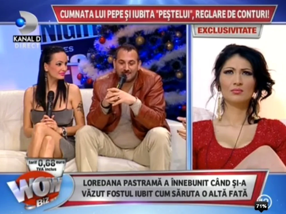 Cumnata lui Pepe a reacţionat foarte violent când şi-a văzut fostul iubit cu prostituata Bianca