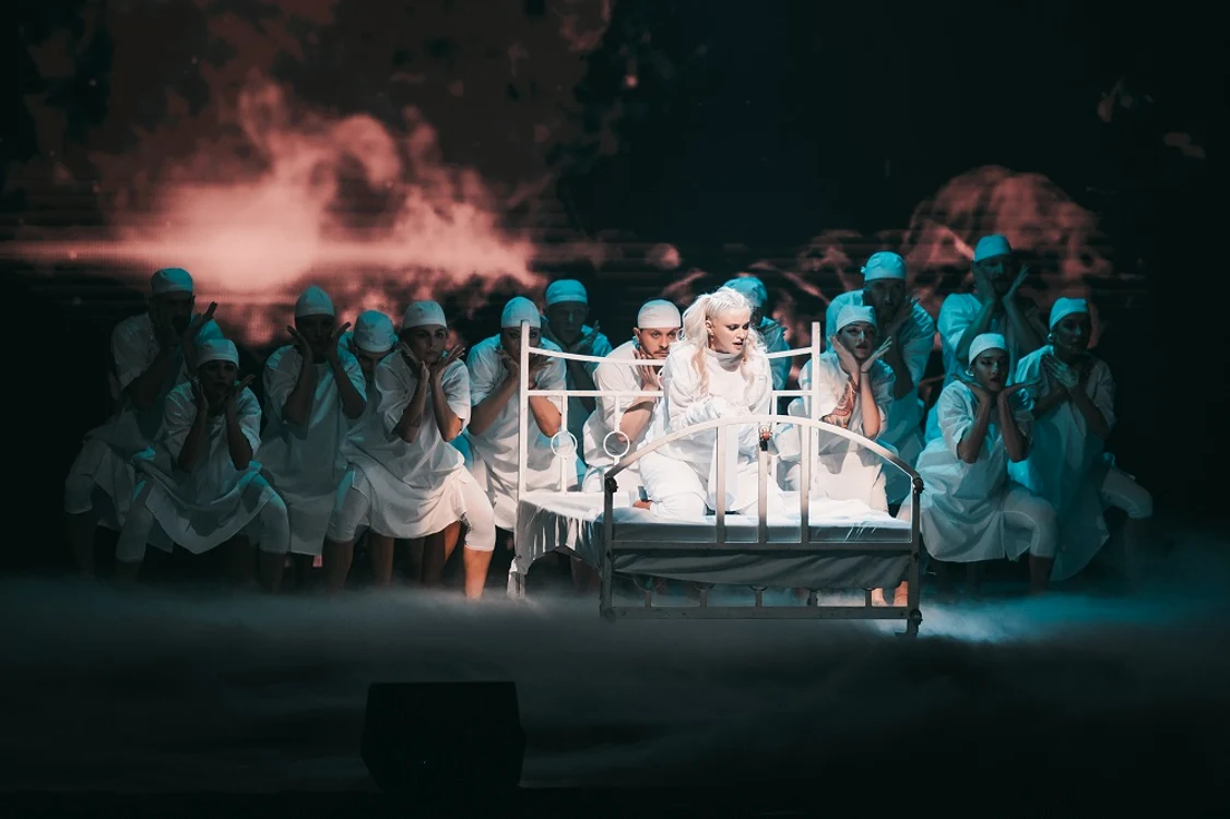 Loredana in  spectacolul „Mamma Mia!“ Sursa foto Musicals.ro 