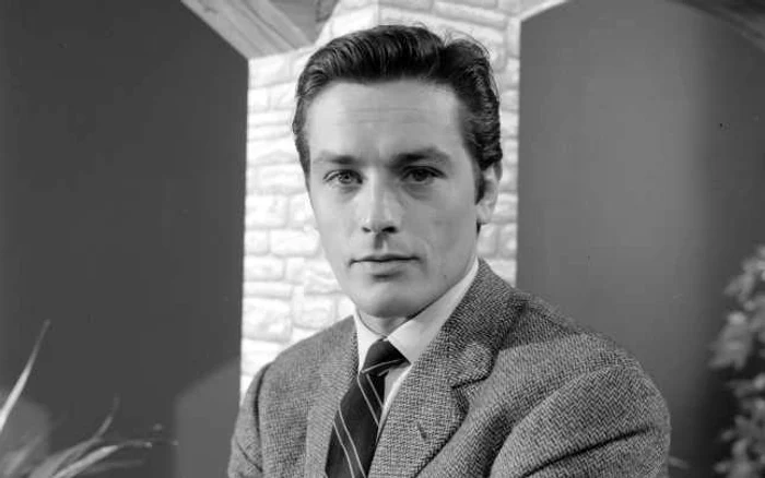 Actorul francez Alain Delon