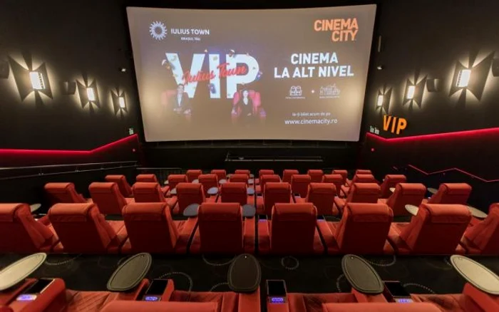 Sală VIP la Cinema City din Timişoara