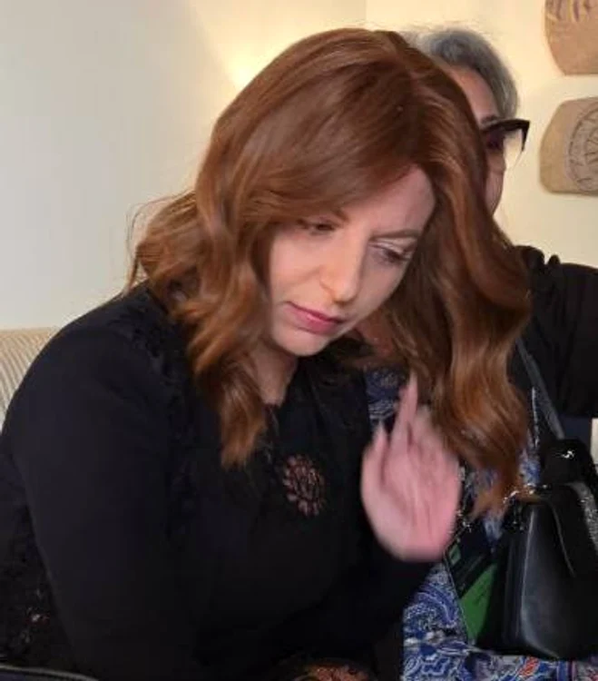 Margarita Simonian cu perucă FOTO: Telegram