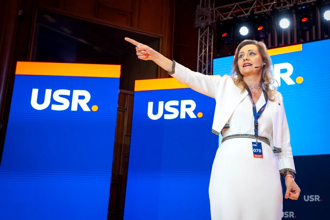 Elena Lasconi, noul preşedinte al USR FOTO: USR 