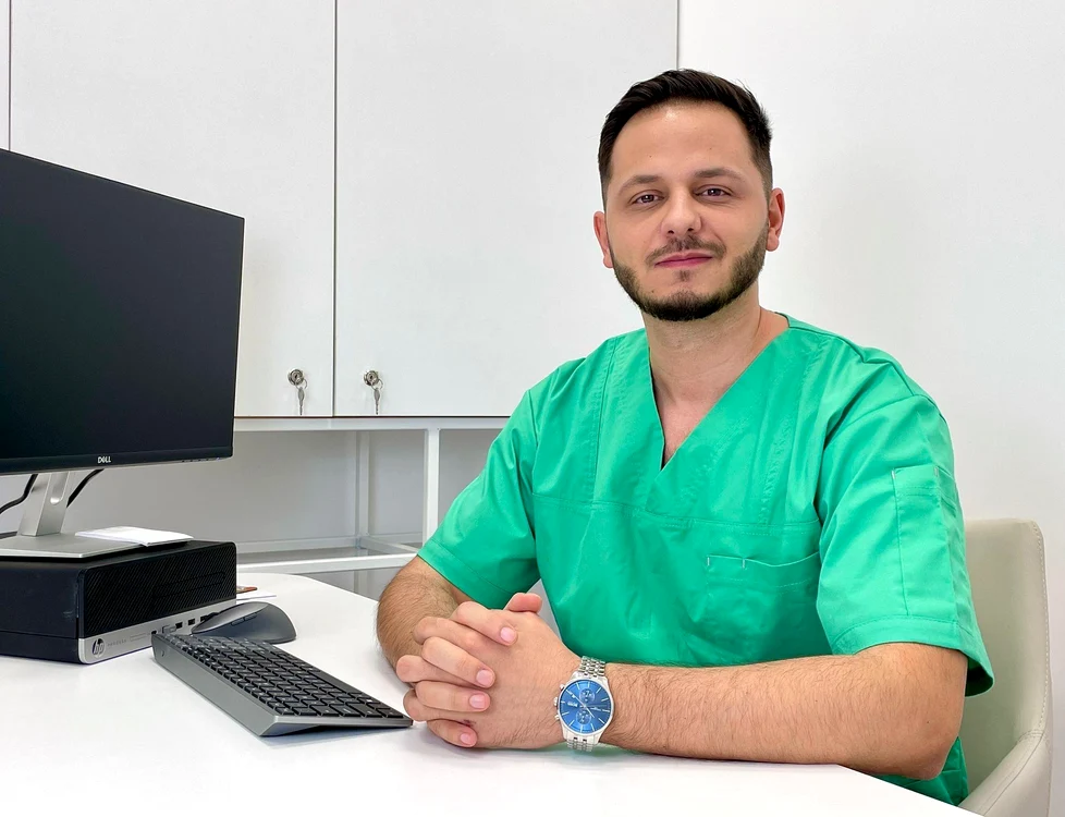 Raul Doroftei, medic specialist Chirurgie Cardiovasculară FOTO Arhiva personală