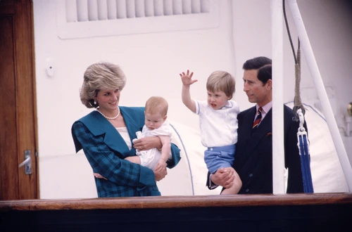 Prinţesa Diana, Charles şi copiii