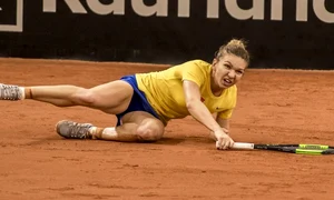 simona halep la pamant fed cup jpeg