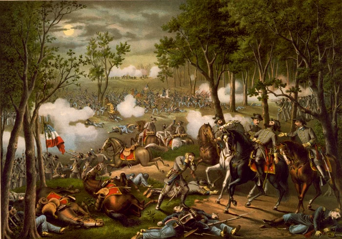Bătălia de la Chancellorsville (© Wikimedia Commons)