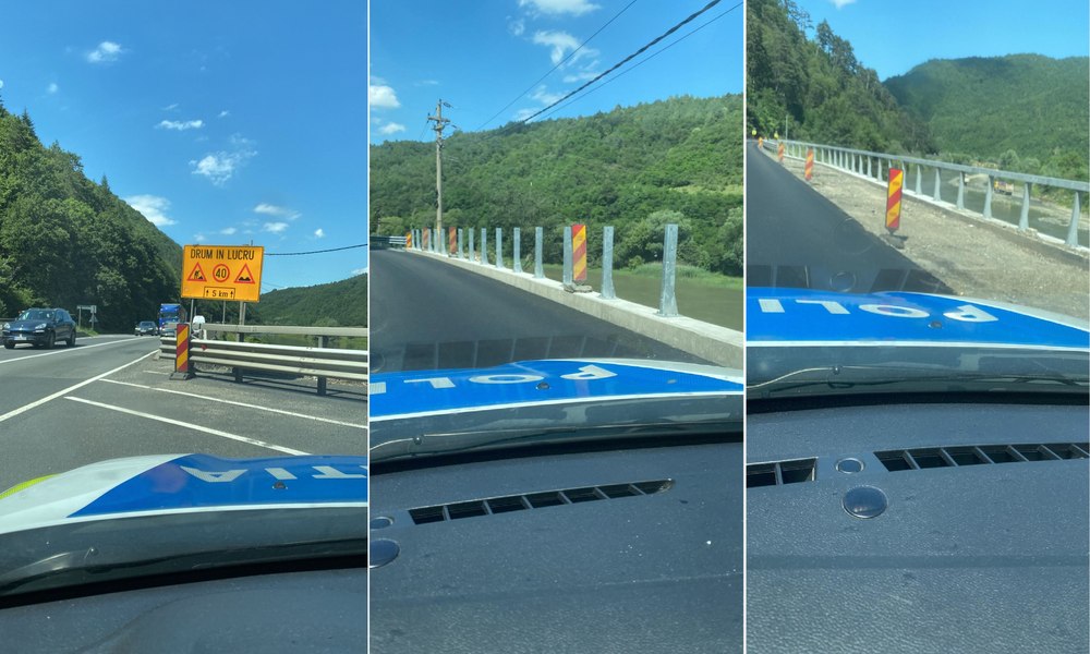Se circulă în ambele direcții pe Valea Oltului, la Boița-Sibiu. Adio, trafic de coșmar pe DN7 VIDEO 