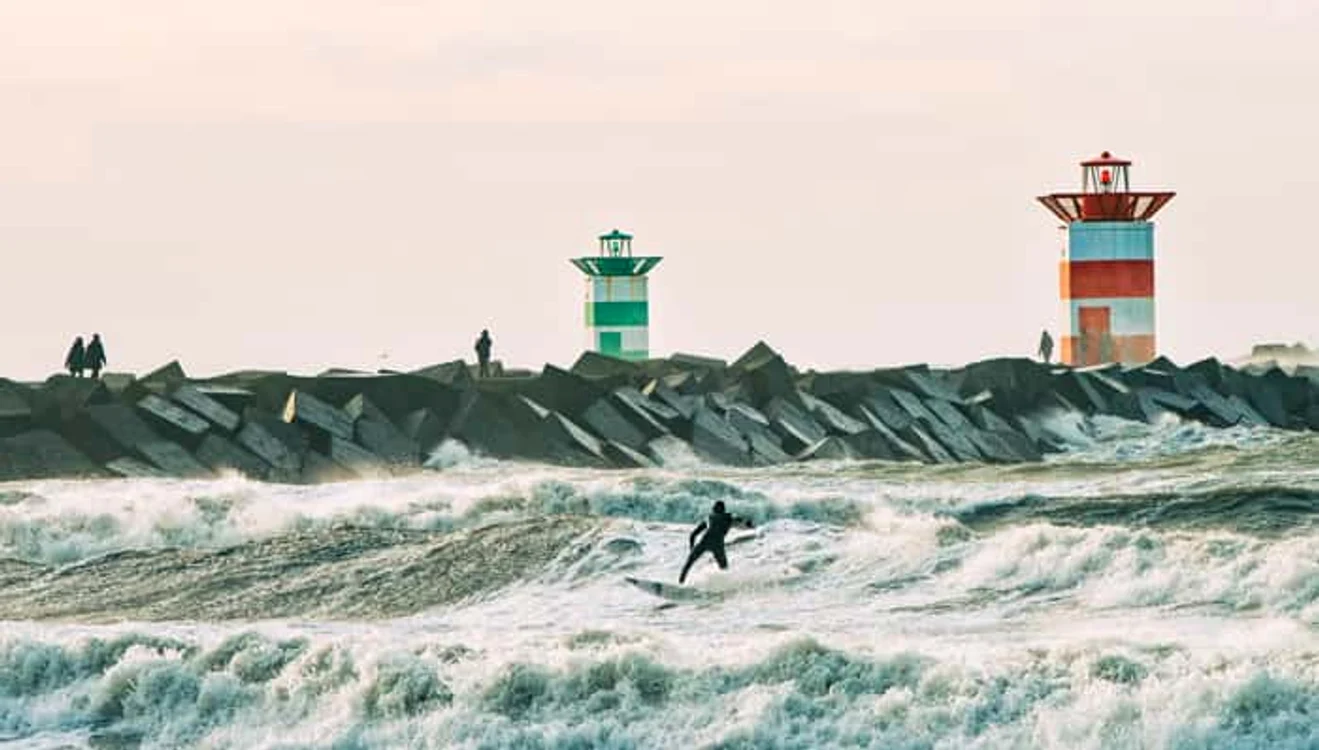 Plaja Scheveningen, Haga