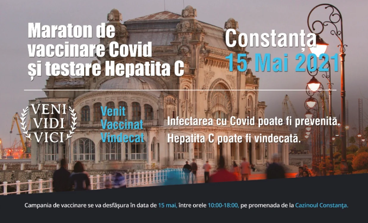 Maraton de vaccinare anti Covid-19 pe faleza Cazino din Constanţa Sursa DSP