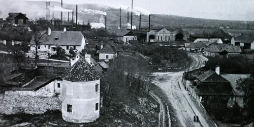 Hunedoara la 1900 Sursa Fortepan  FOTO Schoch Frigyes 