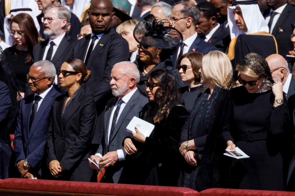 Maia Sandu s-a numărat printre liderii care au participat la funeralii. FOTO: Presedinte.md