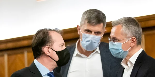 Florin Citu cu Barna si Stelian Ion / Sedinta Guvern 5 mai 2021 FOTO Guvernul Romaniei