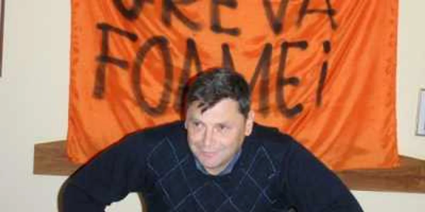 Florin Cazacu, fost lider de sindicat, actualmente primar