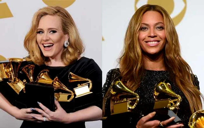 Adele şi Beyoncé îşi dispută cele mai importante categorii ale premiilor Grammy 2017 FOTO Guliver/Getty Images