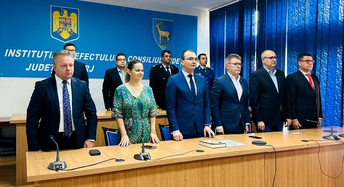 Iulian Popescu a depus jurământul Foto: Alin Ion