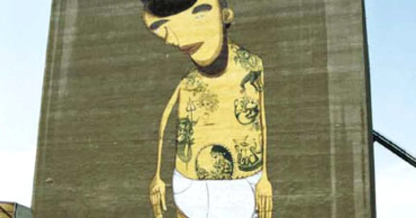 Oraşul şi grafferii