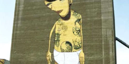 Oraşul şi grafferii