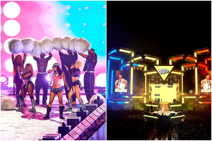 Tyla, prezentă pe scena „Beach, Please!” în ultima seară de festival. Foto: Instagram