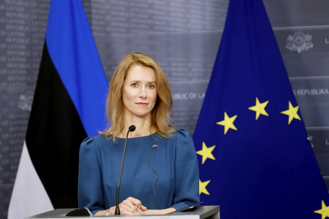 Șefa Guvernului din Estonia, Kaja Kallas