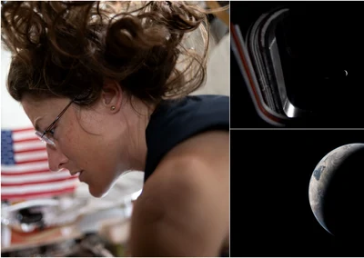 Misiunea Artemis II: Echipajul ajunge pe orbita Lunii pe 6 aprilie și se pregătește pentru punctul culminant FOTO colaj poze NASA