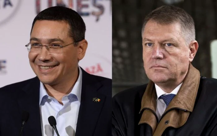 Victor Ponta şi Klaus Iohannis, la a doua dezbatere Foto: adevărul.ro