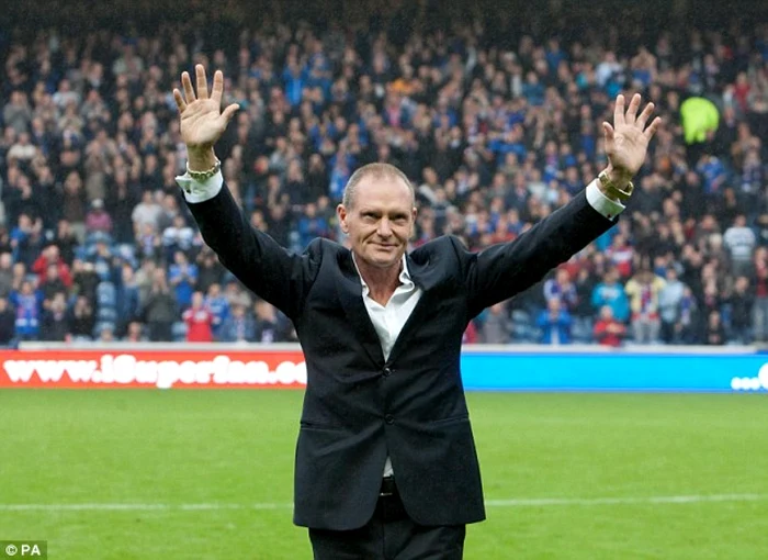 Paul Gascoigne trece prin momente dificile FOTO PA