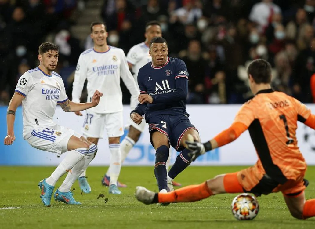 Mbappe a decis învingătoarea meciului de la Paris (FOTO: EPA)