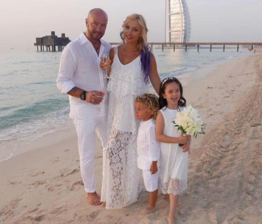 Raluca Zenga, Walter Zenga, și cei doi copii ai lor, sunt o familie fericităfoto: Arhiva Personală