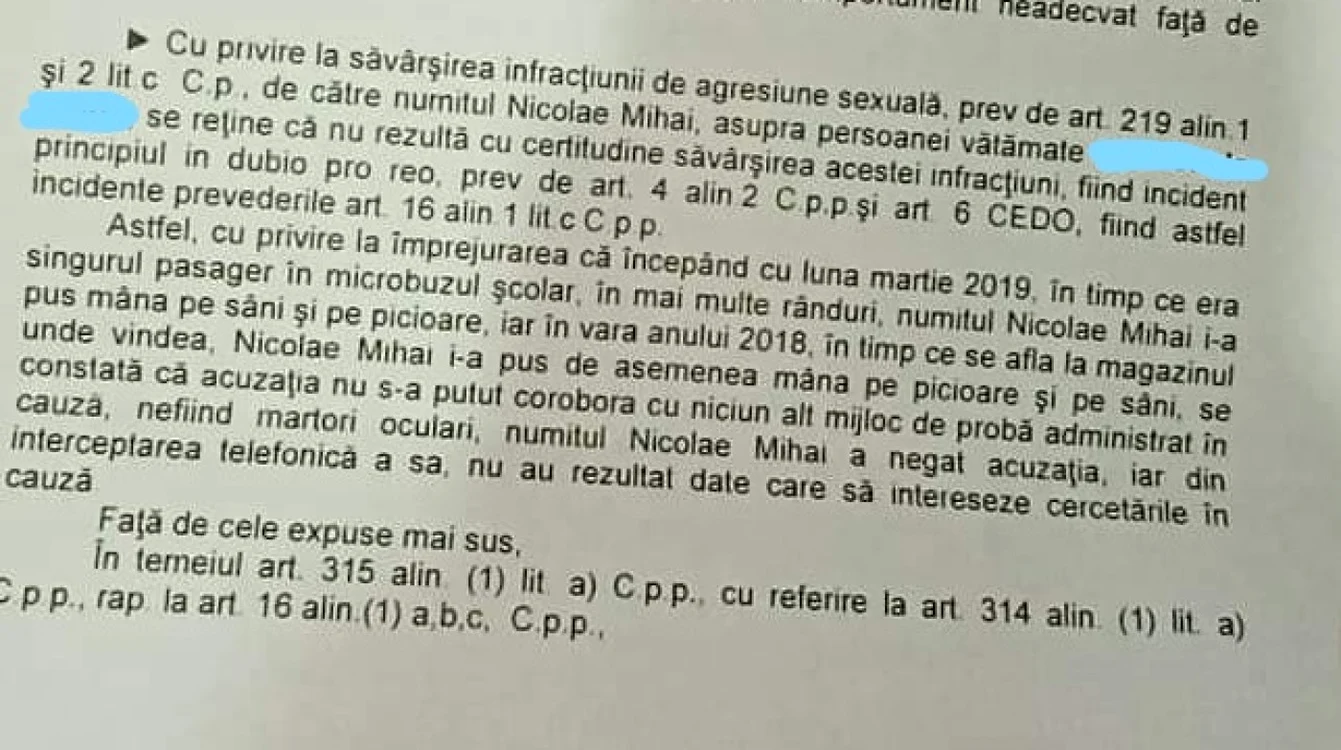 dosar pedo microbuz şcolar